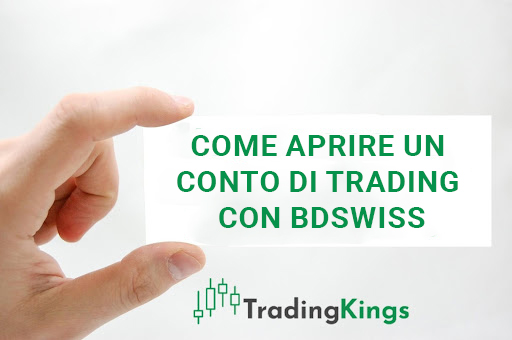 Come aprire un conto di trading con BdSwiss